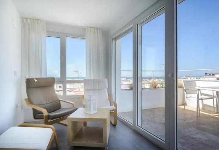 Apartamento Con Terraza Vistas Al Mar. Кониль-де-ла-Фронтера Экстерьер фото